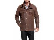 BGSD Men s Austin Distressed Cowhide Leather Hipster Jacket