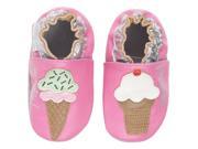 Momo Baby Infant Toddler Soft Sole Leather Shoes Sweetie Cream Pink