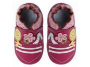 Momo Baby Infant Toddler Soft Sole Leather Shoes Candy Pocket Pink