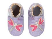 Momo Baby Infant Toddler Soft Sole Leather Shoes Dragonfly Purple