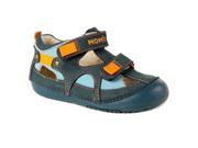 Momo Baby Boys Leather Sandals Thomas Blue Navy First Walker Toddler