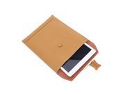 Teckology Cow Leather Vertical Envelope Bag Sleeve iPad Tablet