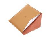 Teckology Cow Leather Horizontal Envelope Bag Sleeve MacBook Air iPad 13.3