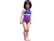 Momo Grow Girls 4 12 One Piece Daisy Halter Swimsuit