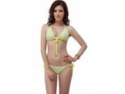 Miss Adola Women s Julia Bikini Top Bottom 2 Piece Swimwear Set