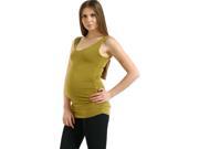 Momo Maternity Women s Classic Modal Tank in Black Orchid or Burnt Olive