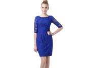 Phistic Women s Jasmine Lace Overlay Sheath Dress