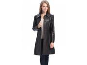BGSD Women s Amber New Zealand Lambskin Leather Walking Coat