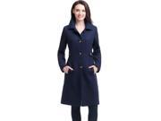 BGSD Women s Heather Missy Plus Size Wool Blend Walking Coat