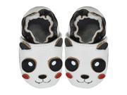 Kimi Kai Kids Soft Sole Leather Crib Bootie Shoes Panda