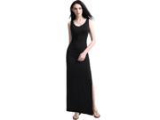 phistic Women s Laura Tank Column Side Slit Maxi Dress