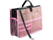 Nifty Version 2 Handbag Purse Organizer Insert Pink