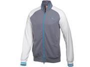 2015 PUMA Track Golf Jacket CLOSEOUT Folkstone Grey White XX Large NEW