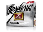2014 Srixon Z Star XV Golf Balls 1 Dozen CLOSEOUT Pure White NEW
