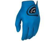 2016 Callaway Opti Color Blue Golf Gloves LH Regular X Large NEW