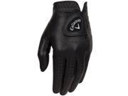 2016 Callaway Opti Color Black Golf Gloves LH Regular Medium Large NEW