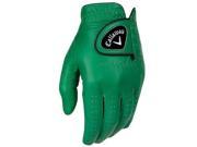 2016 Callaway Opti Color Green Golf Gloves LH Regular Medium NEW