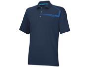 2014 Adidas ClimaChill Chest Print Polo Golf Shirt NEW