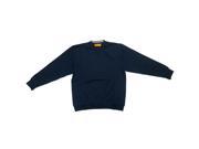Ashworth Boys Silk Touch Pullover Navy Large NEW