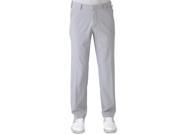 2016 Adidas ClimaLite 3 Stripe Golf Pants Mid Grey Vista Grey 34 32 NEW