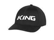 2017 PUMA King Pro Golf Cap Black White Small Medium NEW