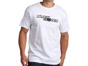 UPC 608938655738 product image for 2015 Black Clover BCX Fenced Rider Golf Shirt CLOSEOUT White/Black Medium NEW | upcitemdb.com
