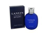 Lanvin L homme Sport by Lanvin 3.4 oz Eau De Toilette Spray for men
