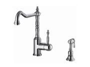 Ana Bath KF112860 Kitchen Faucet with Spray PVD Brushed Nickel