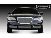 T REX 2011 2011 Chrysler 300 All Upper Class Polished Stainless Mesh Grille Bentley Style w Center Vertical Bar OE Logo installs on top of grille POLISHE