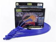 Taylor Ignition 74659 8mm Spiro Pro Ignition Wire Set Custom Fit Blue