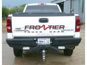 Frontier Truck Gear 100 20 1006 Diamond Series Back Bumper; Black Powder Coated;