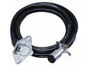 Tow Ready 118666 6 Way Car End to 6 Way Trailer End Extension Cable