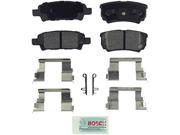 Bosch BE1037H Blue Disc Brake Pad Set with Hardware