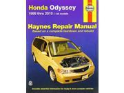 Haynes Repair Manuals Honda Odyssey 99 04