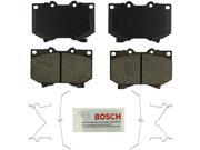 Bosch BE812H Blue Disc Brake Pad Set with Hardware