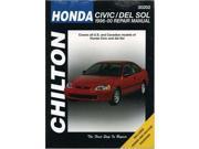 Honda Civic del Sol 1996 2000 Chilton Total Car Care Series Manuals