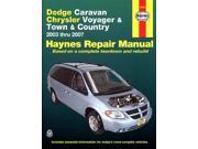 Haynes Repair Manuals Dodge Caravan Fits Chrysler Voyager Town Country 03 07