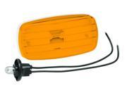 Bargman 30 58 002 Clearance Light No. 58 Amber With White Base 4 x 2 x 1.75 in.