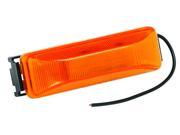 Bargman 44 38 032 Clearance Light Sealed No. 38 Amber With Black Base And Wire Assembly 8 x 4 x 1.50 in.