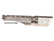 Emgo 50 11221A Silver Anodized Aluminum Front Slash Cut Foot Pegs