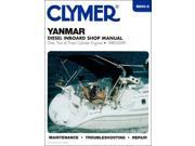 Clymer Yanmar Diesel Inboard Shop Manual One Two Three Cylinder Engines 1980 2009