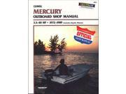 Clymer Mercury 3.5 40 HP Outboards Includes Electric Motors 1972 1989