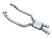 Pypes Performance Exhaust XFM17 Off Road Exhaust X Pipe Fits 99 04 Mustang