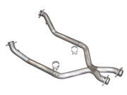 Pypes Performance Exhaust XFM10 Off Road Exhaust X Pipe Fits 79 95 Mustang