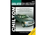 GM Full Size Trucks Chilton Repair Manual 2007 2012