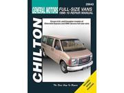 Chilton 28643 98 07 Gm Full Size Vans