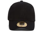 TopHeadwear Classic Black Adjustable Hat