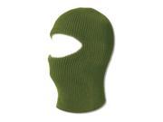 TopHeadwear One 1 Hole Ski Mask Olive