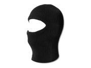 TopHeadwear One 1 Hole Ski Mask Black