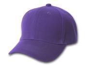 Plain Purple Adjustable Hat